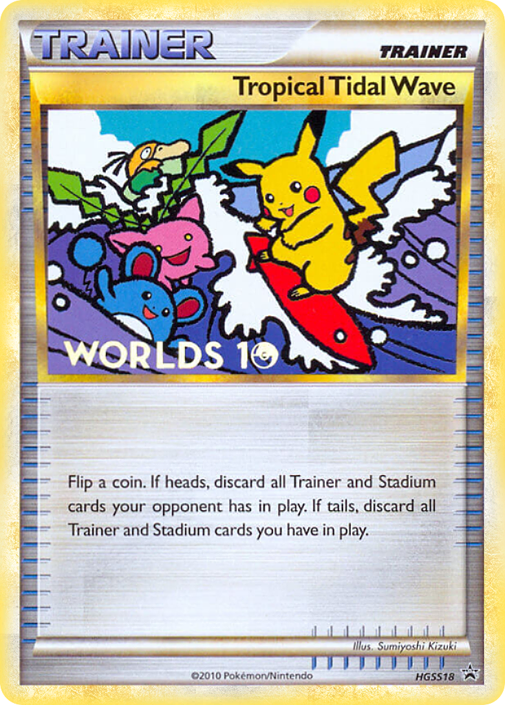 Tropical Tidal Wave – HGSS Black Star Promos nr HGSS18 (Standard)