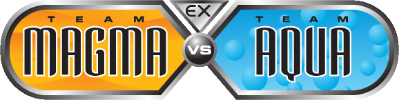 Team Magma vs Team Aqua – logotyp