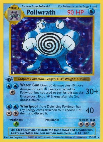 Poliwrath – Base nr 013/102 (Standard)