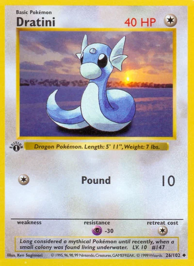 Dratini – Base nr 026/102 (Standard)