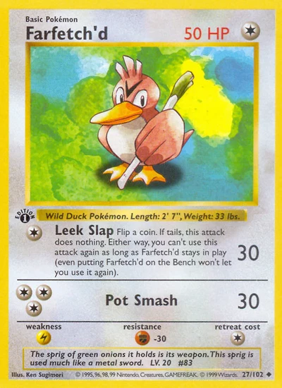 Farfetch'd – Base nr 027/102 (Standard)