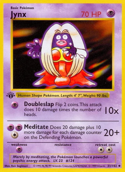 Jynx – Base nr 031/102 (Standard)