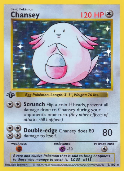 Chansey – Base nr 003/102 (Standard)