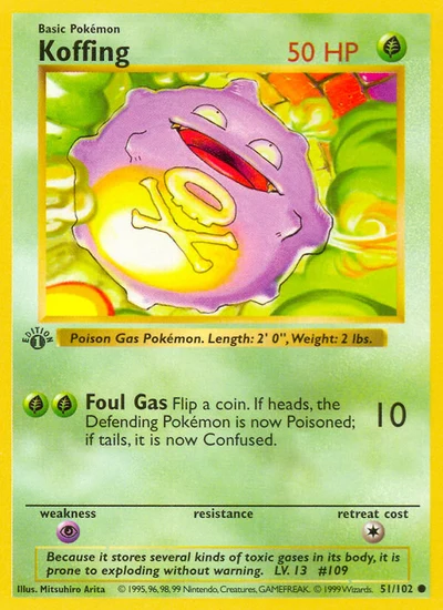 Koffing – Base nr 051/102 (Standard)