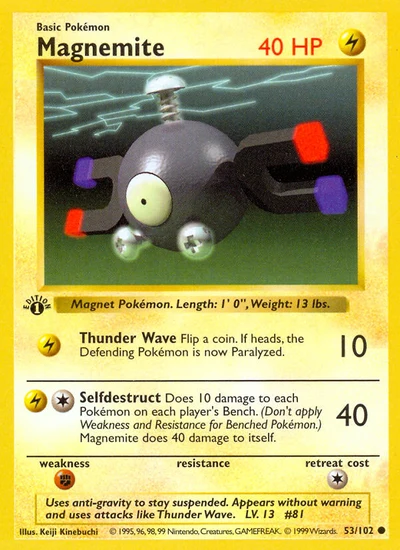 Magnemite – Base nr 053/102 (Standard)