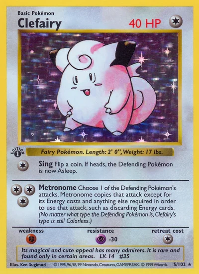 Clefairy – Base nr 005/102 (Standard)
