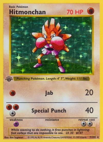 Hitmonchan – Base nr 007/102 (Standard)