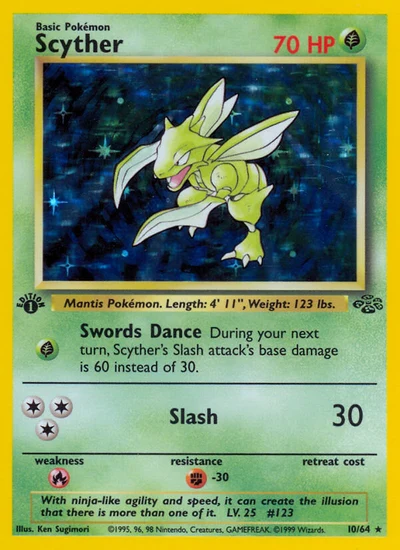 Scyther – Jungle nr 010/064 (Standard)