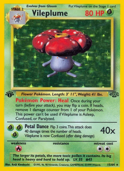 Vileplume – Jungle nr 015/064 (Standard)
