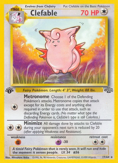 Clefable – Jungle nr 017/064 (Standard)