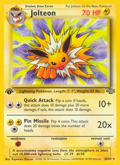 Jolteon – Jungle nr 020/064 (Standard)