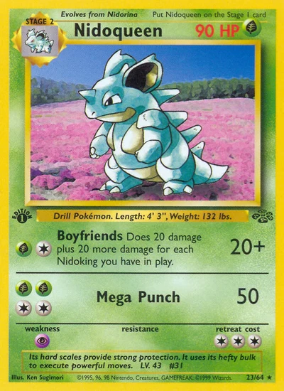 Nidoqueen – Jungle nr 023/064 (Standard)