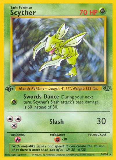 Scyther – Jungle nr 026/064 (Standard)