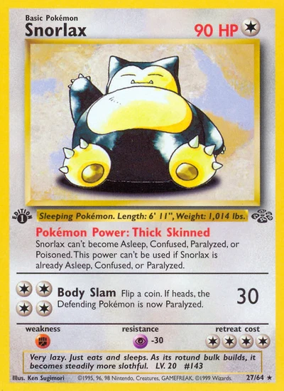 Snorlax – Jungle nr 027/064 (Standard)