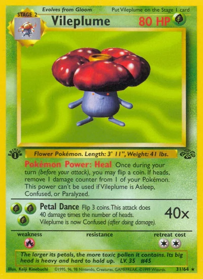 Vileplume – Jungle nr 031/064 (Standard)