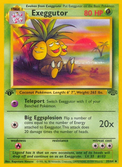 Exeggutor – Jungle nr 035/064 (Standard)