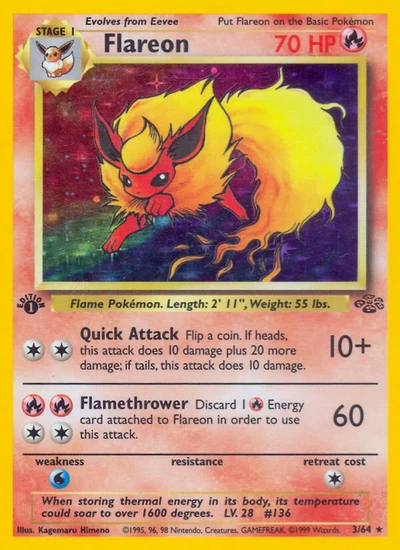 Flareon – Jungle nr 003/064 (Standard)