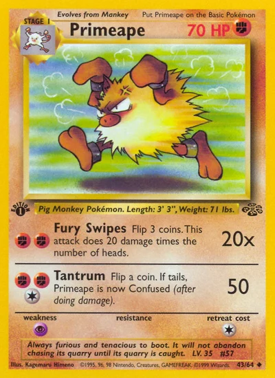 Primeape – Jungle nr 043/064 (Standard)