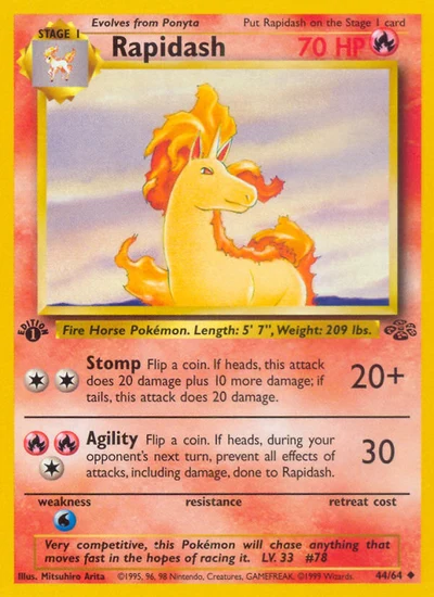 Rapidash – Jungle nr 044/064 (Standard)