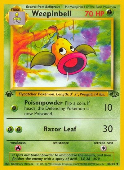 Weepinbell – Jungle nr 048/064 (Standard)