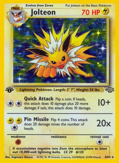 Jolteon – Jungle nr 004/064 (Standard)