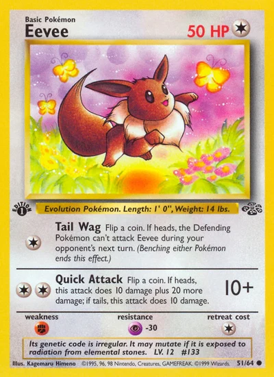 Eevee – Jungle nr 051/064 (Standard)