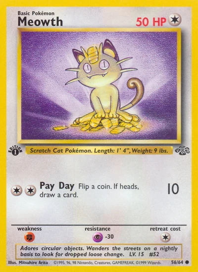 Meowth – Jungle nr 056/064 (Standard)