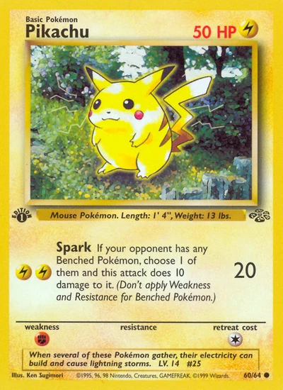 Pikachu – Jungle nr 060/064 (Standard)