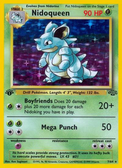 Nidoqueen – Jungle nr 007/064 (Standard)