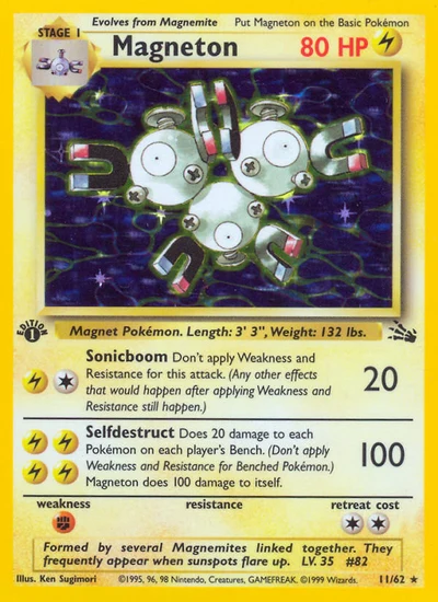 Magneton – Fossil nr 011/062 (Standard)