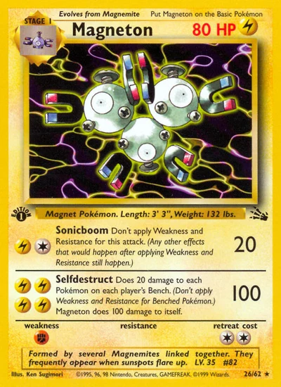 Magneton – Fossil nr 026/062 (Standard)