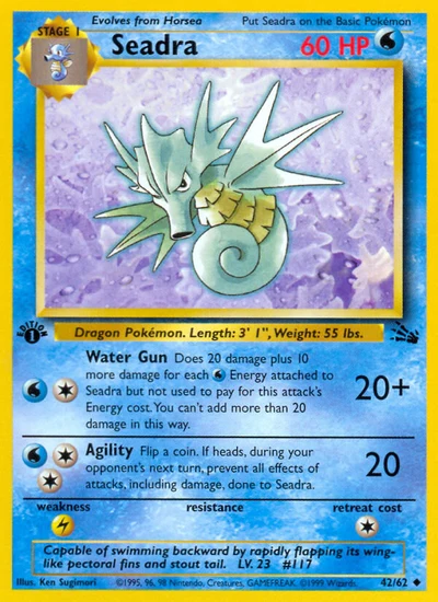 Seadra – Fossil nr 042/062 (Standard)