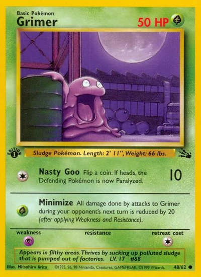 Grimer – Fossil nr 048/062 (Standard)
