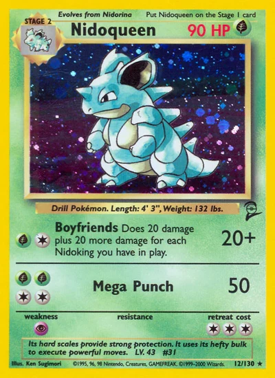 Nidoqueen – Base Set 2 nr 012/130 (Standard)