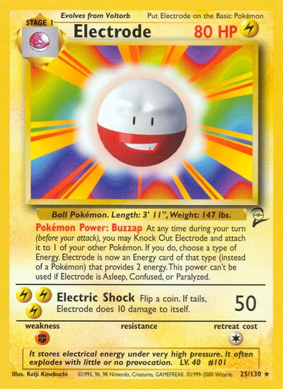 Electrode – Base Set 2 nr 025/130 (Standard)
