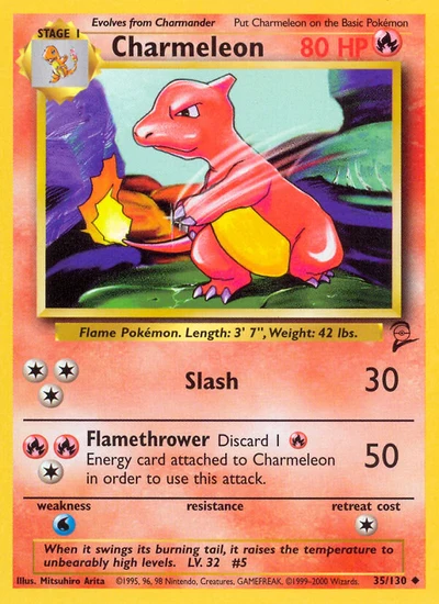 Charmeleon – Base Set 2 nr 035/130 (Standard)