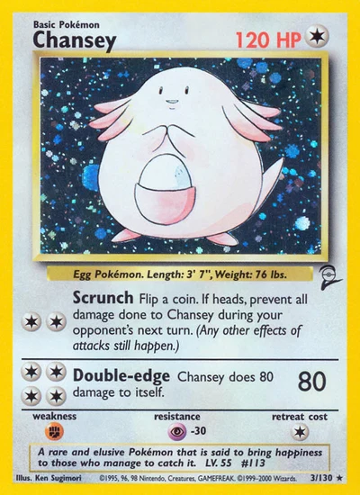 Chansey – Base Set 2 nr 003/130 (Standard)