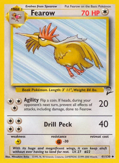 Fearow – Base Set 2 nr 041/130 (Standard)