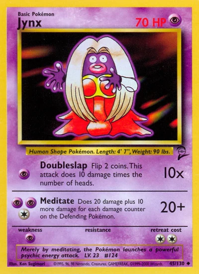 Jynx – Base Set 2 nr 045/130 (Standard)