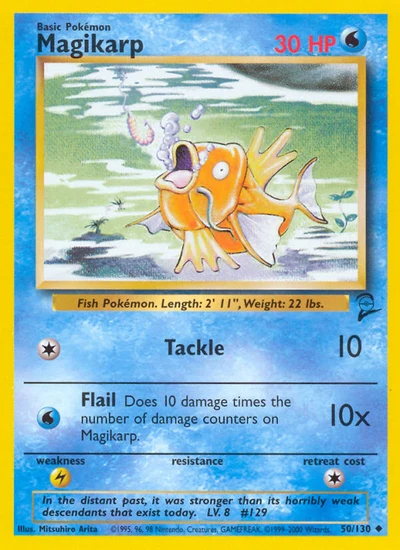 Magikarp – Base Set 2 nr 050/130 (Standard)