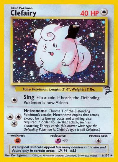 Clefairy – Base Set 2 nr 006/130 (Standard)