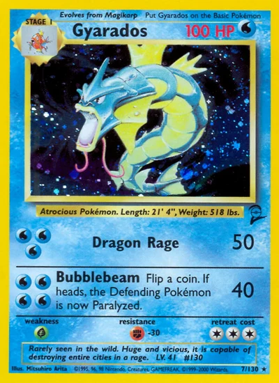 Gyarados – Base Set 2 nr 007/130 (Standard)