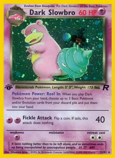 Dark Slowbro – Team Rocket nr 012/082 (Standard)