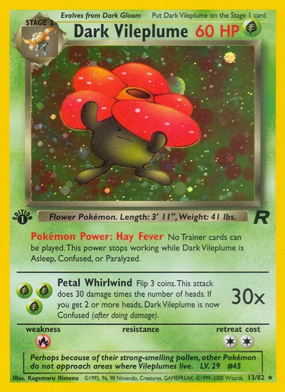 Dark Vileplume – Team Rocket nr 013/082 (Standard)