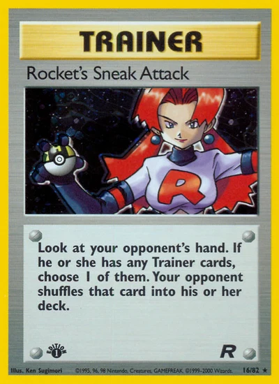 Rocket's Sneak Attack – Team Rocket nr 016/082 (Standard)