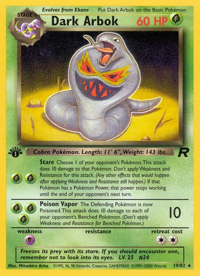 Dark Arbok – Team Rocket nr 019/082 (Standard)