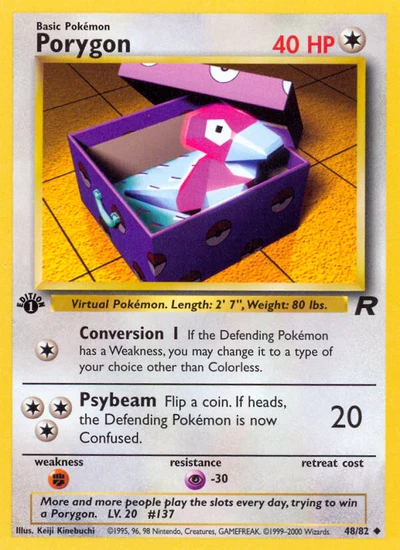 Porygon – Team Rocket nr 048/082 (Standard)