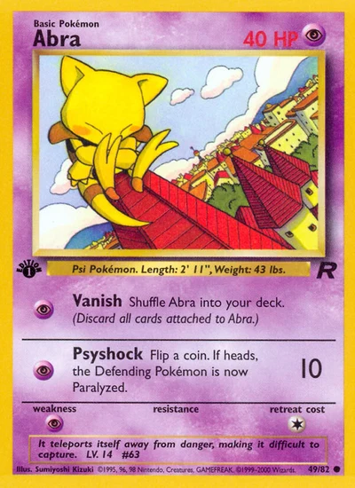 Abra – Team Rocket nr 049/082 (Standard)