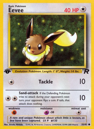 Eevee – Team Rocket nr 055/082 (Standard)