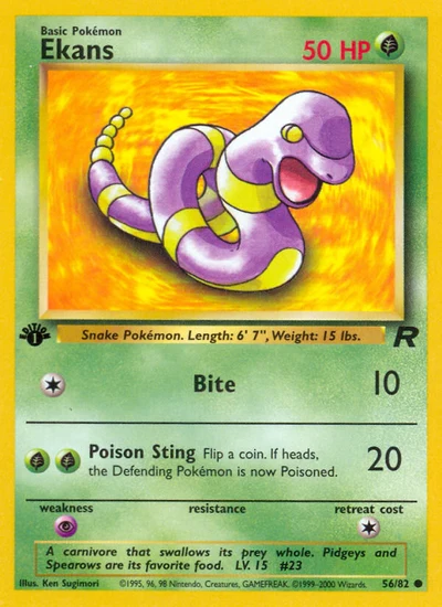 Ekans – Team Rocket nr 056/082 (Standard)